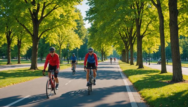 Balades à vélo sur les pistes cyclables locales