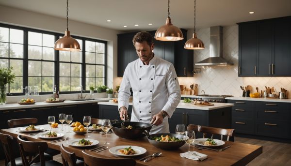 Profiter d'un chef à domicile pour vos soirées