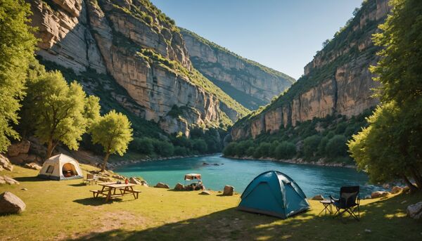 Quels sont les prix d’un camping dans les gorges du tarn selon la saison ?