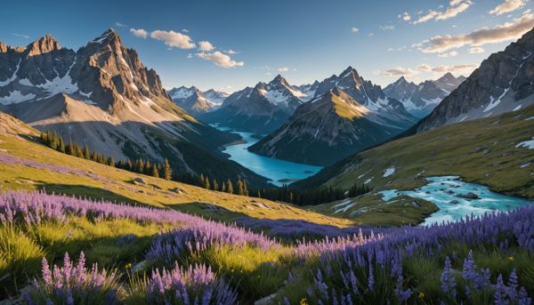 S'émerveiller devant les panoramas sauvages grandioses