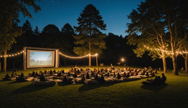 Soirées cinéma et spectacles sous les étoiles