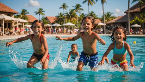 Les jeux aquatiques préférés des enfants en vacances